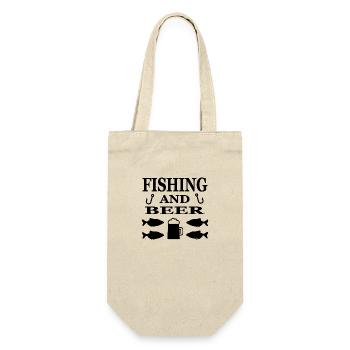 Angling - Gift Bag for Bottles - nature - Front
