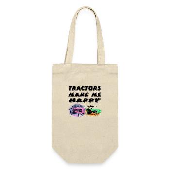 Tractor - Gift Bag for Bottles - nature - Front