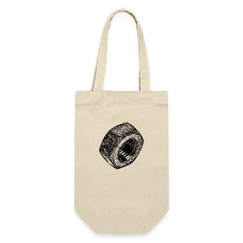 Surface sombre de l’écrou à vis - Sac à bouteille - nature - Devant