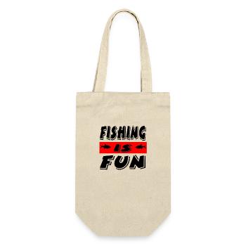 Angling - Gift Bag for Bottles - nature - Front