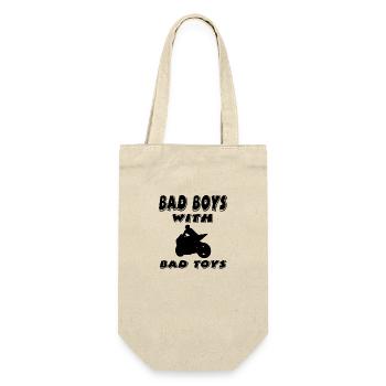 Motorcycle - Gift Bag for Bottles - nature - Front