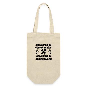 Garage - Geschenkbeutel für Flaschen - Natur - Vorne