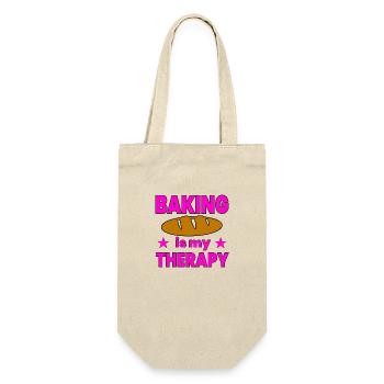 Bake - Gift Bag for Bottles - nature - Front
