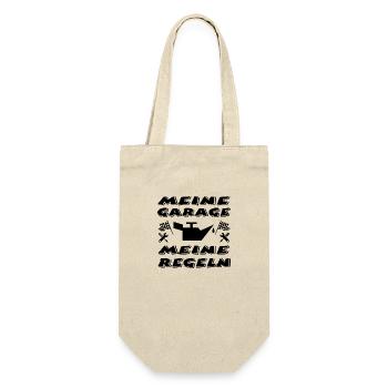 Garage - Geschenkbeutel für Flaschen - Natur - Vorne