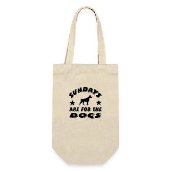 Canine - Gift Bag for Bottles - nature - Front