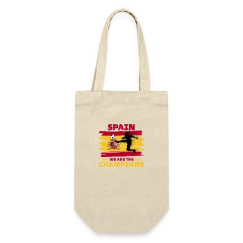 Spain Football 2022 supporter of Spain football - Gift Bag for Bottles - nature - Front