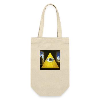 All Seeing Eye - Gift Bag for Bottles - nature - Front