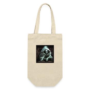 Alien Monk - Gift Bag for Bottles - nature - Front