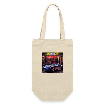 FREE DELIVERY - Geschenkbeutel für Flaschen - Natur - Vorne