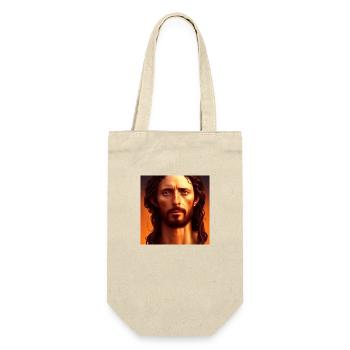 Portrait of Jesus Christ - Gift Bag for Bottles - nature - Front