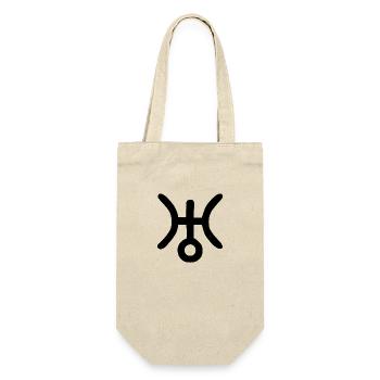 Astrological symbol Uranus - Gift Bag for Bottles - nature - Front