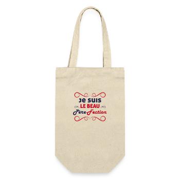 Je Suis Le Beau Père-Fection Humour Beau-Père - Sac à bouteille - nature - Devant