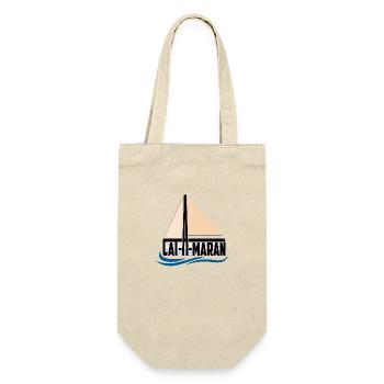 catAmaran - katAmaran - 3 - Geschenkbeutel für Flaschen - Natur - Vorne