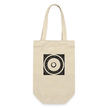 Sun Moon Mosaic Astrology mystical symbol 8 - Gift Bag for Bottles - nature - Front