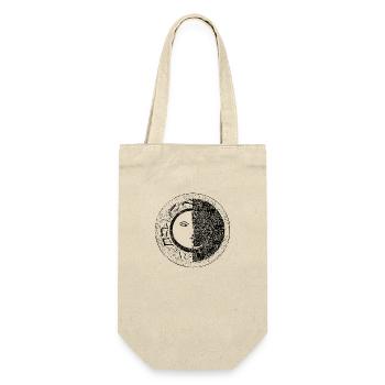 Sun Moon Mosaic Astrology mystical symbol 1 - Gift Bag for Bottles - nature - Front