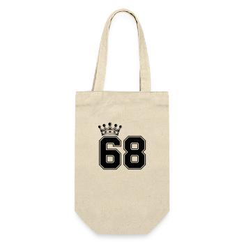 68 crowns - Gift Bag for Bottles - nature - Front