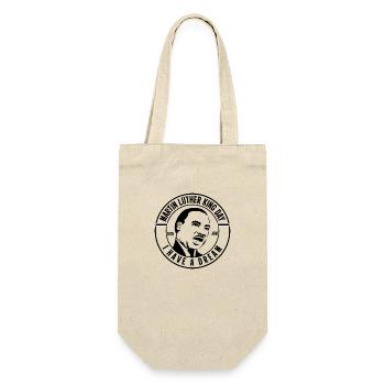 MARTIN LUTHER KING - Sac à bouteille - nature - Devant