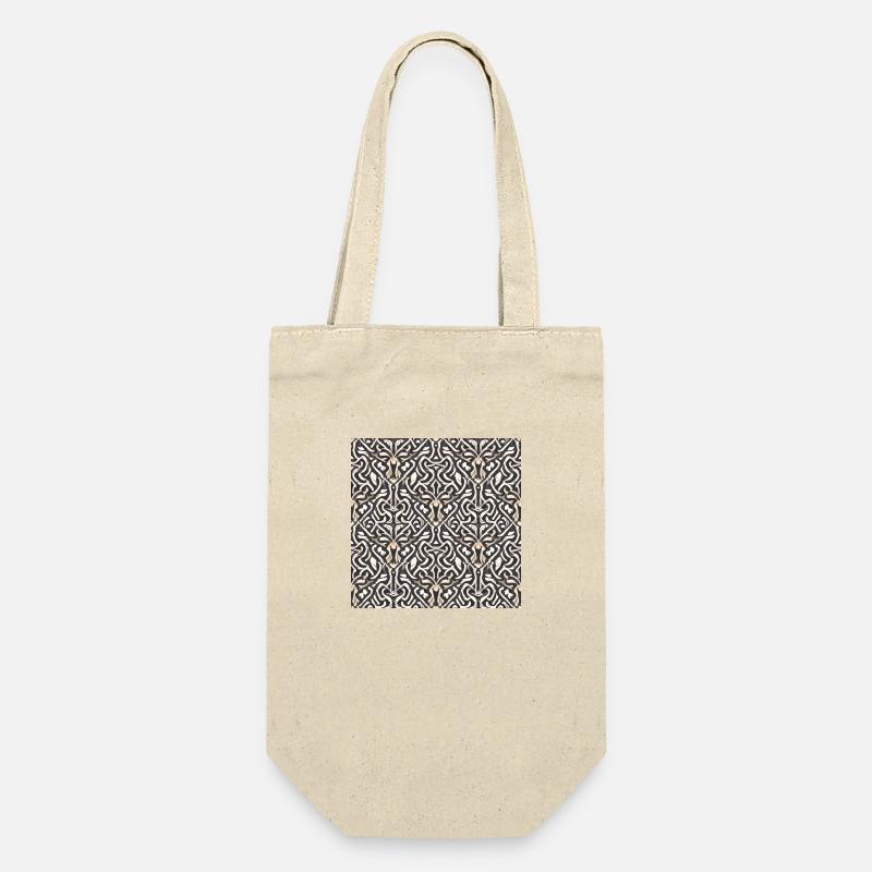 Ornament pattern - Gift Bag for Bottles - nature
