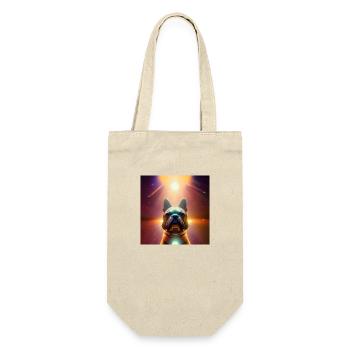 Le chien de l’univers - Sac à bouteille - nature - Devant