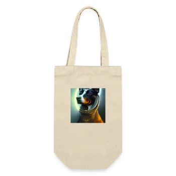 The Universe Dog - Gift Bag for Bottles - nature - Front