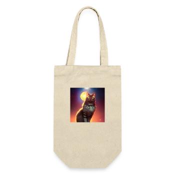 The Universe Cat - Gift Bag for Bottles - nature - Front