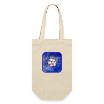 Happy New Year, colorful theme. - Gift Bag for Bottles - nature - Front