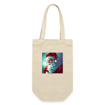 Santa Claus Santa Claus Christmas - Gift Bag for Bottles - nature - Front