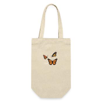 Group of butterflies - Gift Bag for Bottles - nature - Front