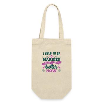 Women Divorce - Gift Bag for Bottles - nature - Front