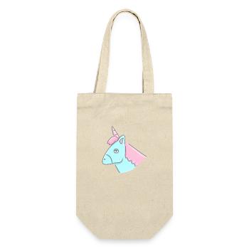 Unicorn Head Animal Symbol Fantasy - Gift Bag for Bottles - nature - Front