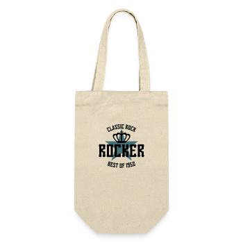 ROCKER STAR BEST OF 1950 - Gift Bag for Bottles - nature - Front