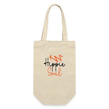 Hippie Soul - Gift Bag for Bottles - nature - Front