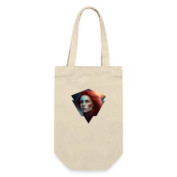 femme dans l espace - Sac à bouteille - nature - Devant