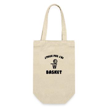 J’peux pas j’ai basket - Sac à bouteille - nature - Devant