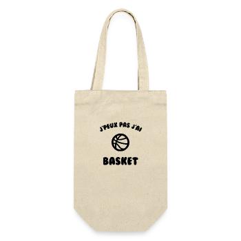 J’peux pas j’ai basket - Sac à bouteille - nature - Devant