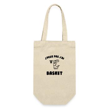 J’peux pas j’ai basket - Sac à bouteille - nature - Devant