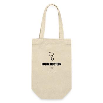 Docteur - Sac à bouteille - nature - Devant