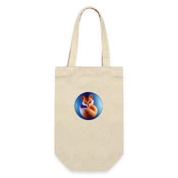 Little fox in a bubble - Gift Bag for Bottles - nature - Front