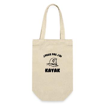 J’peux pas j’ai kayak - Sac à bouteille - nature - Devant