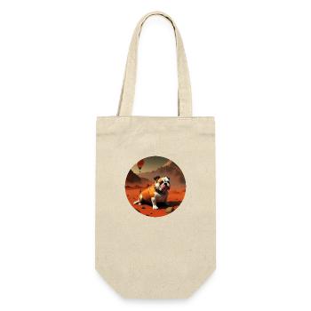 Bulldog on Mars - Gift Bag for Bottles - nature - Front