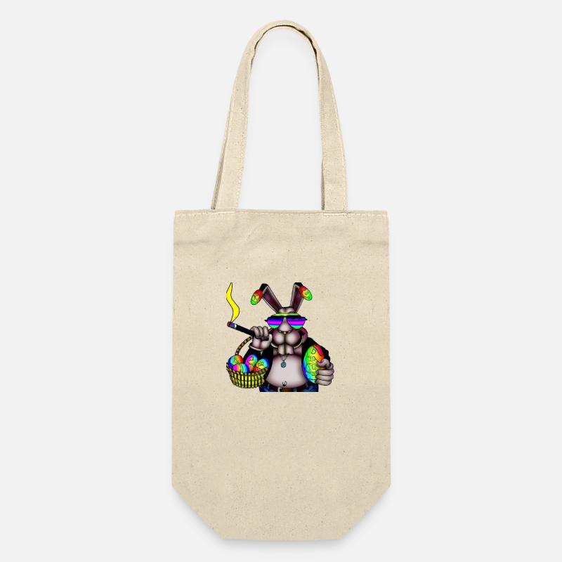 Easter 3 - Gift Bag for Bottles - nature