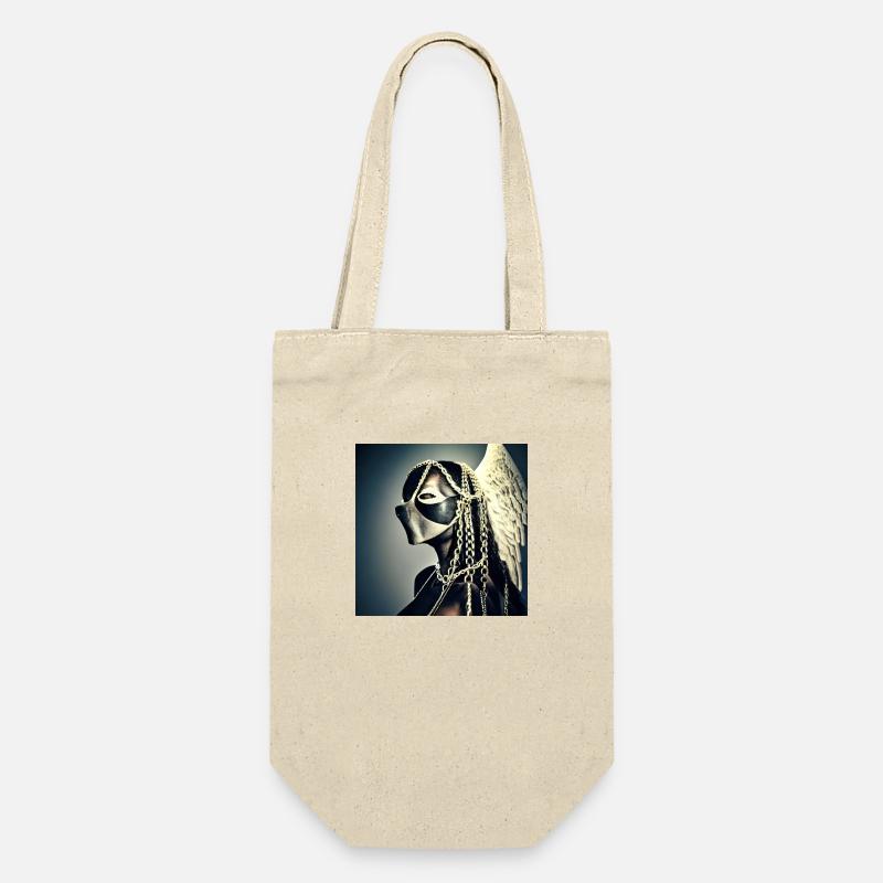 Chained in Gold - Gift Bag for Bottles - nature