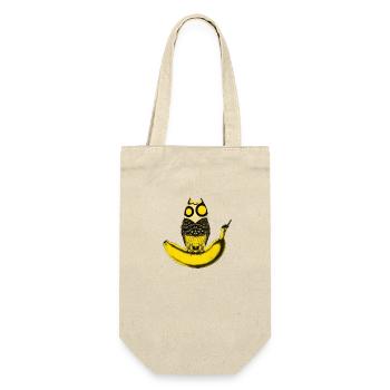 Baneule - Geschenkbeutel für Flaschen - Natur - Vorne