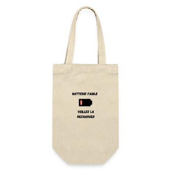 Positive T-shirt - Sac à bouteille - nature - Devant