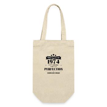 fabriquée en 1974 - Sac à bouteille - nature - Devant