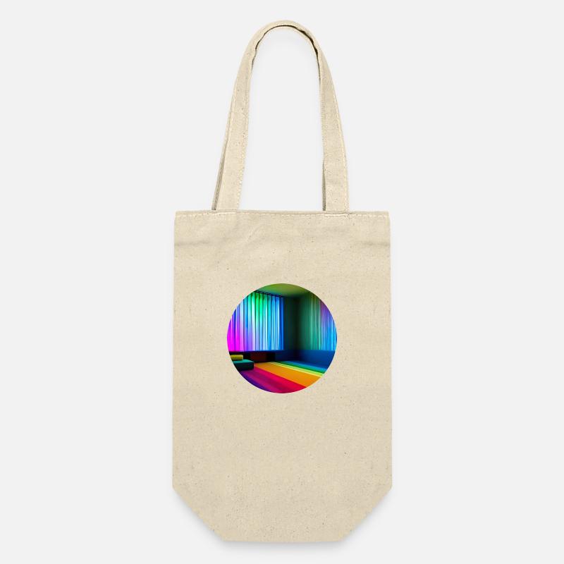 Art numérique de l’espace liminal - Sac à bouteille - nature
