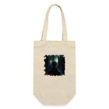 Guardians and saviors in the dystopian city - Gift Bag for Bottles - nature - Front