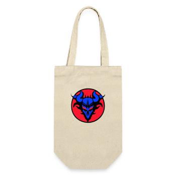 Demonic diabolical coat of arms - Gift Bag for Bottles - nature - Front