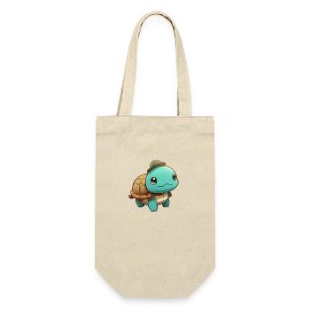 Doki la petite tortue - Sac à bouteille - nature - Devant