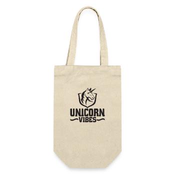 Unicorn Vibes - Geschenkbeutel für Flaschen - Natur - Vorne